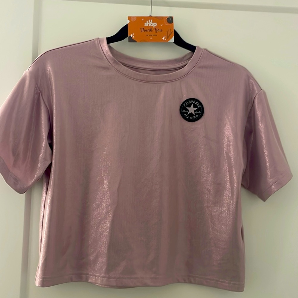 Converse all stars top , shimmer Pale rose